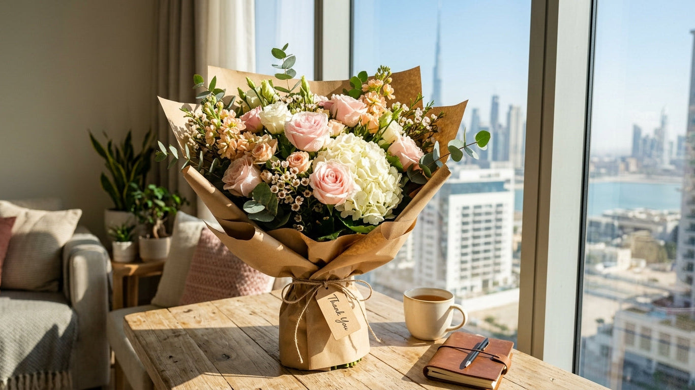 Thank You Flowers in Dubai: When to Send Them and What to Choose