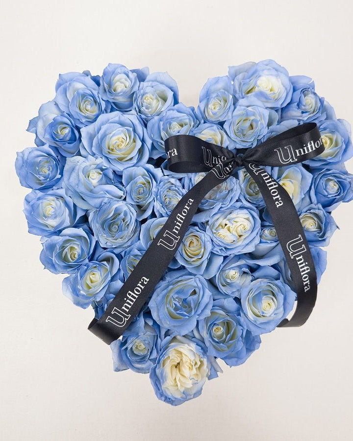 Blue Heart Box - Uniflora