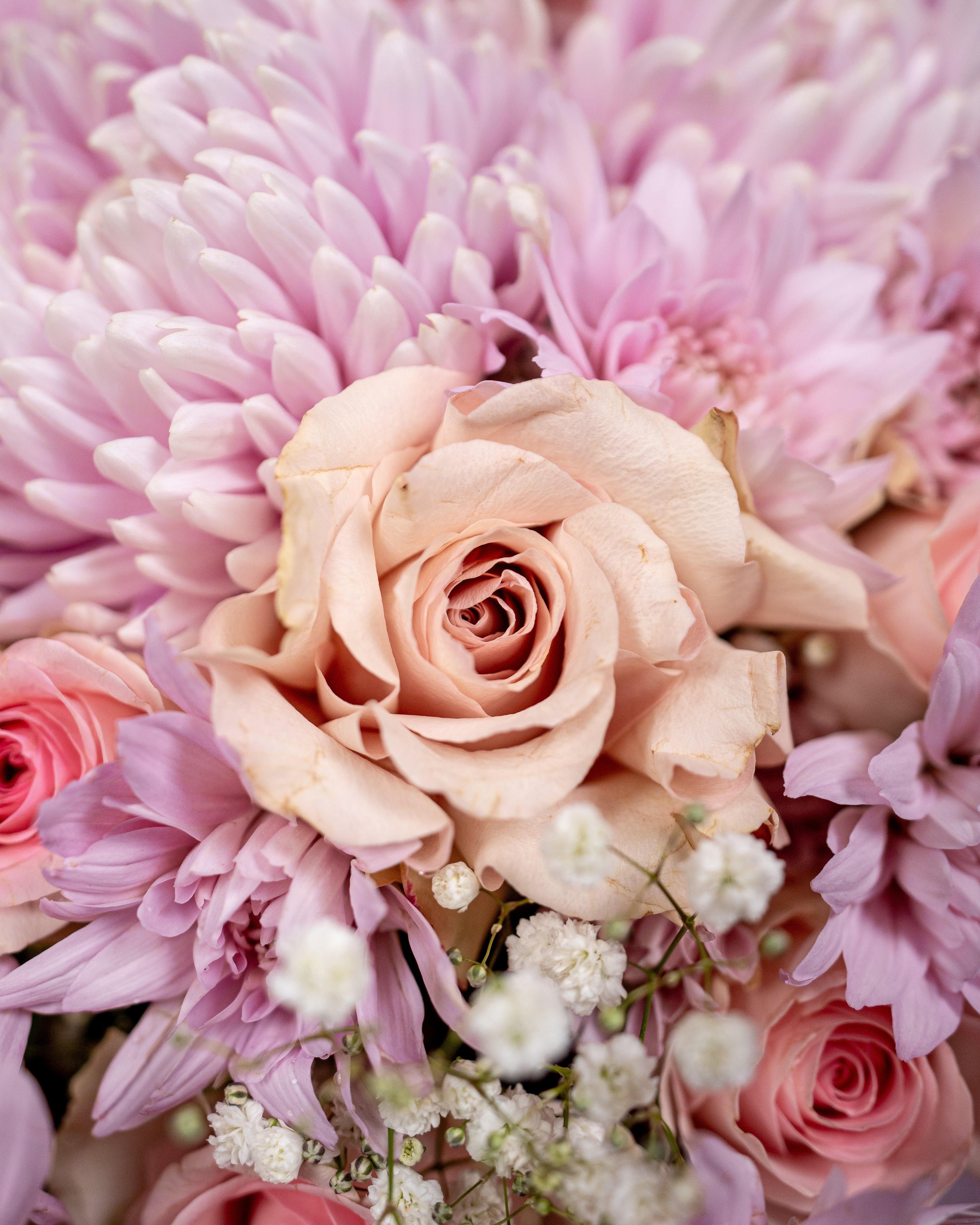 Blush Garden Bouquet - Uniflora