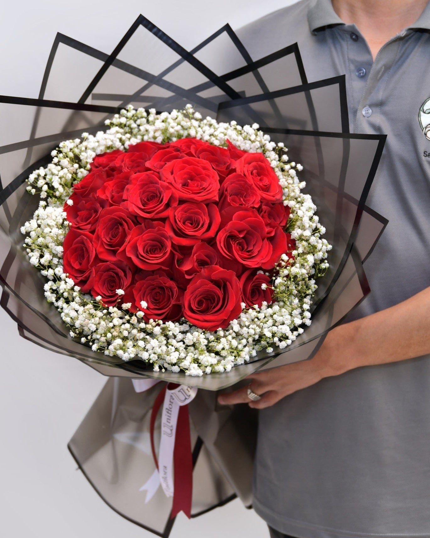 Lovestruck Red Roses - Uniflora