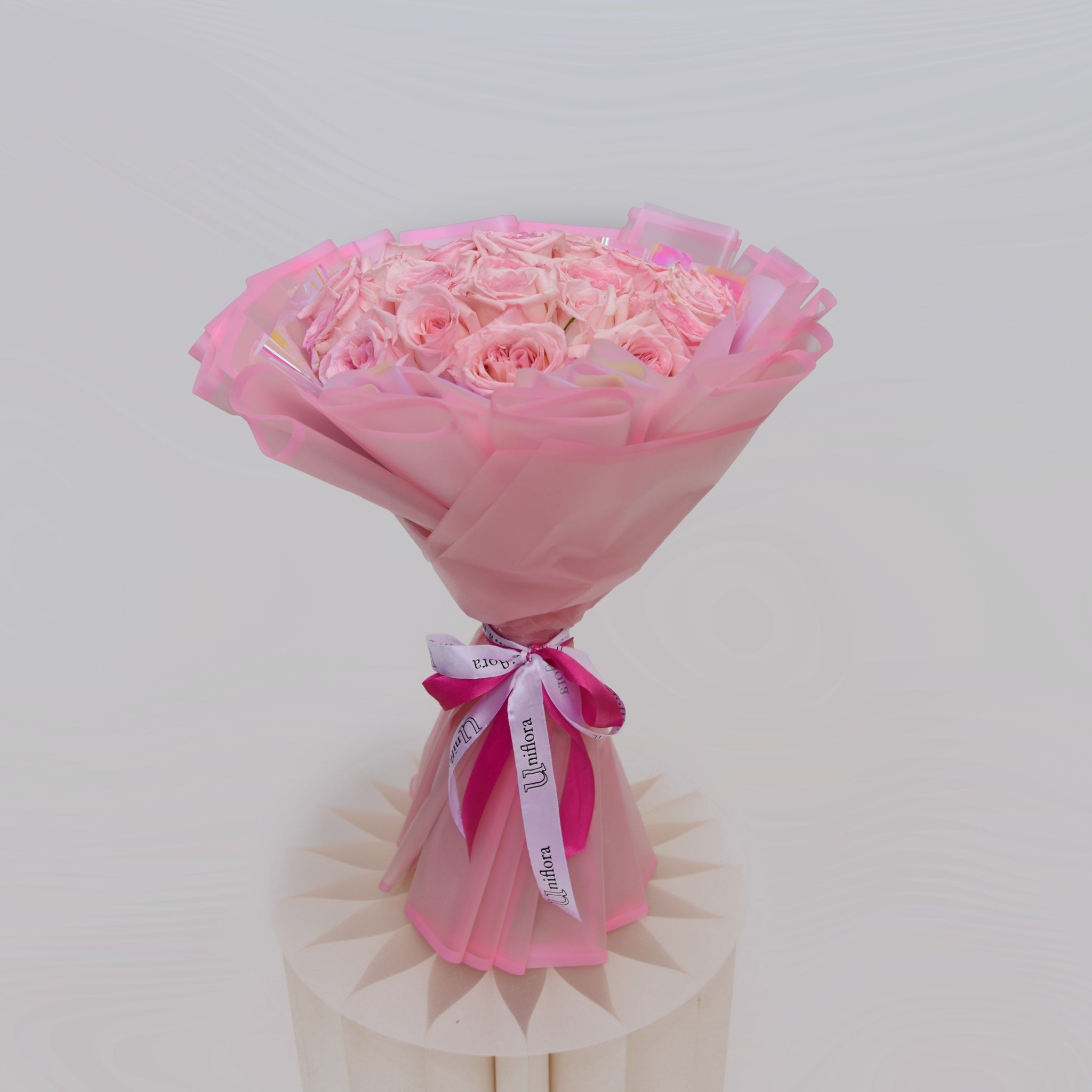 Luxury O'Hara Pink Roses - Uniflora