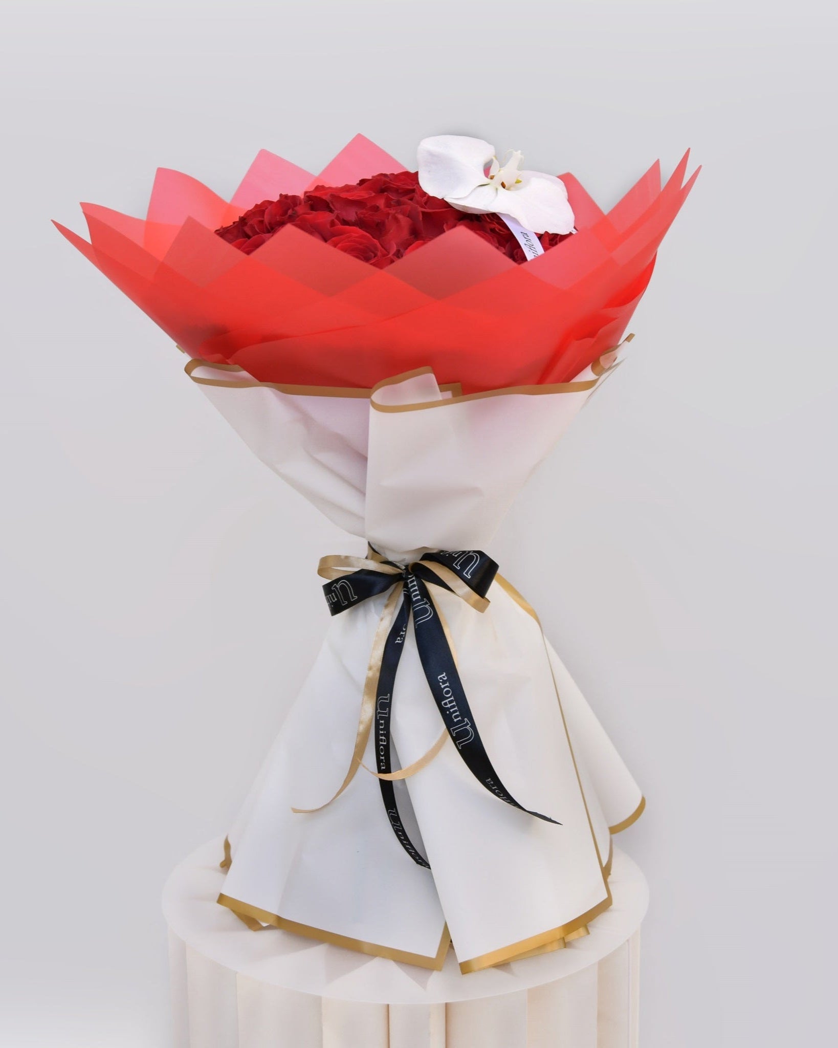 Red Rose Radiance - Uniflora
