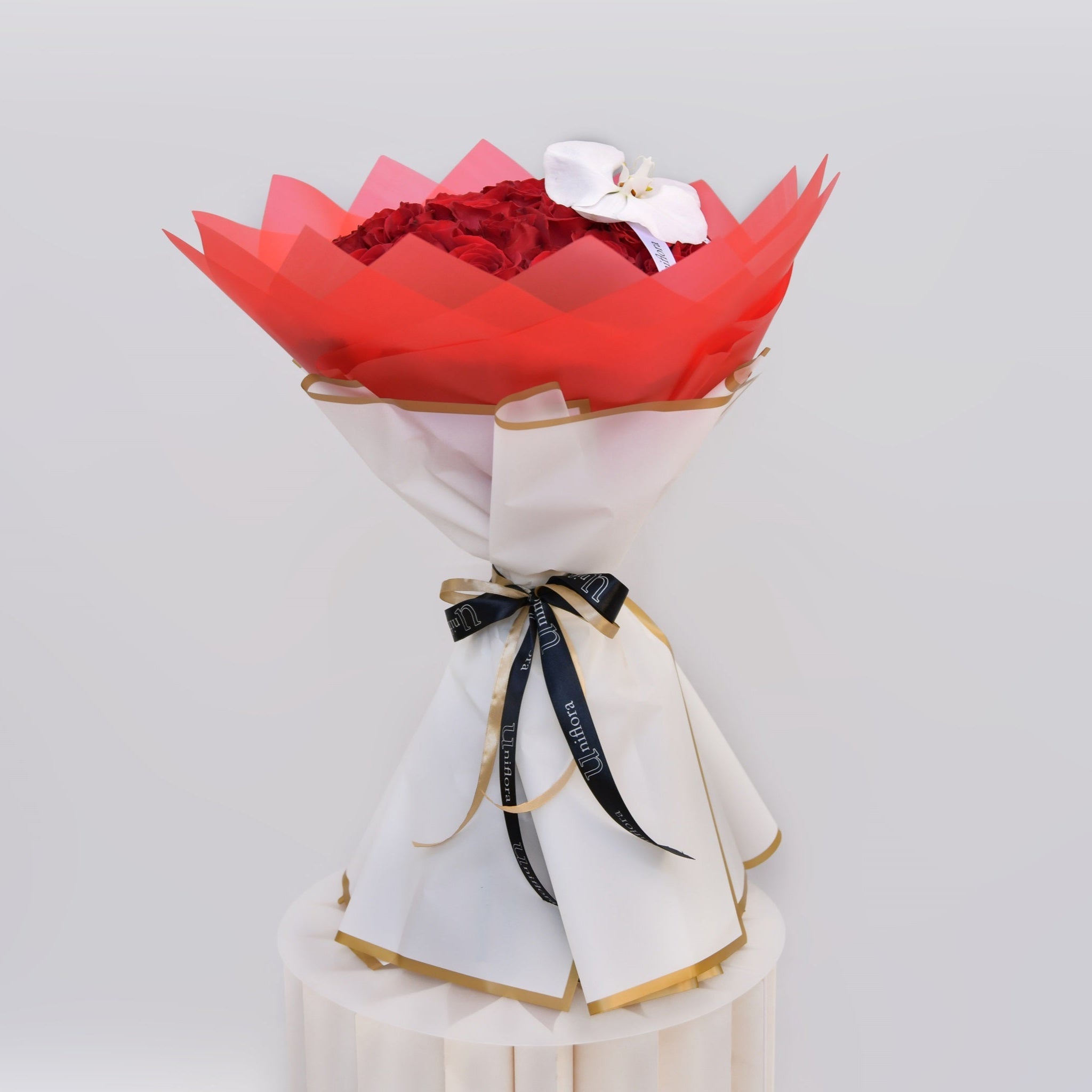 Red Rose Radiance - Uniflora