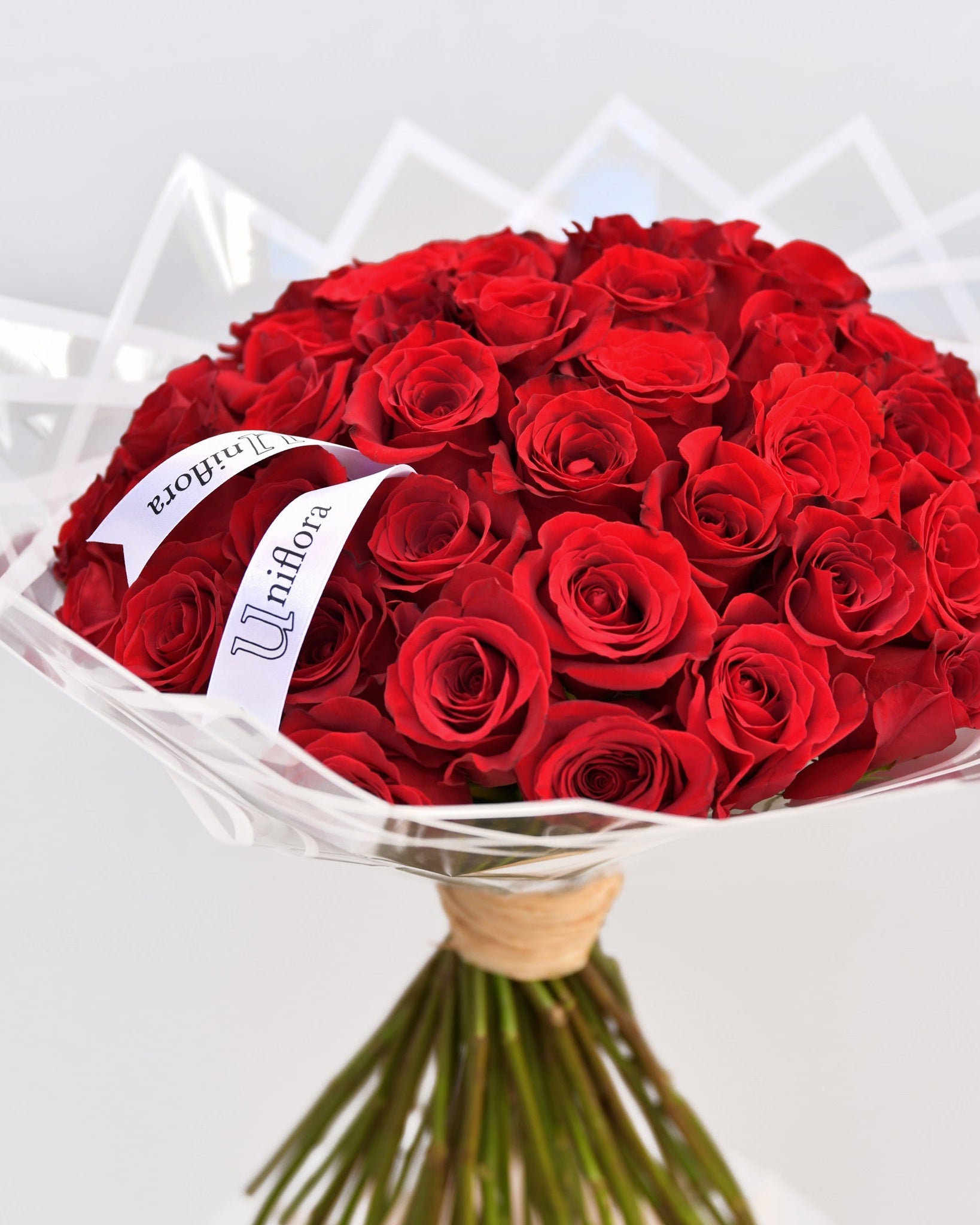 Simply Enchanted Red Roses - Uniflora