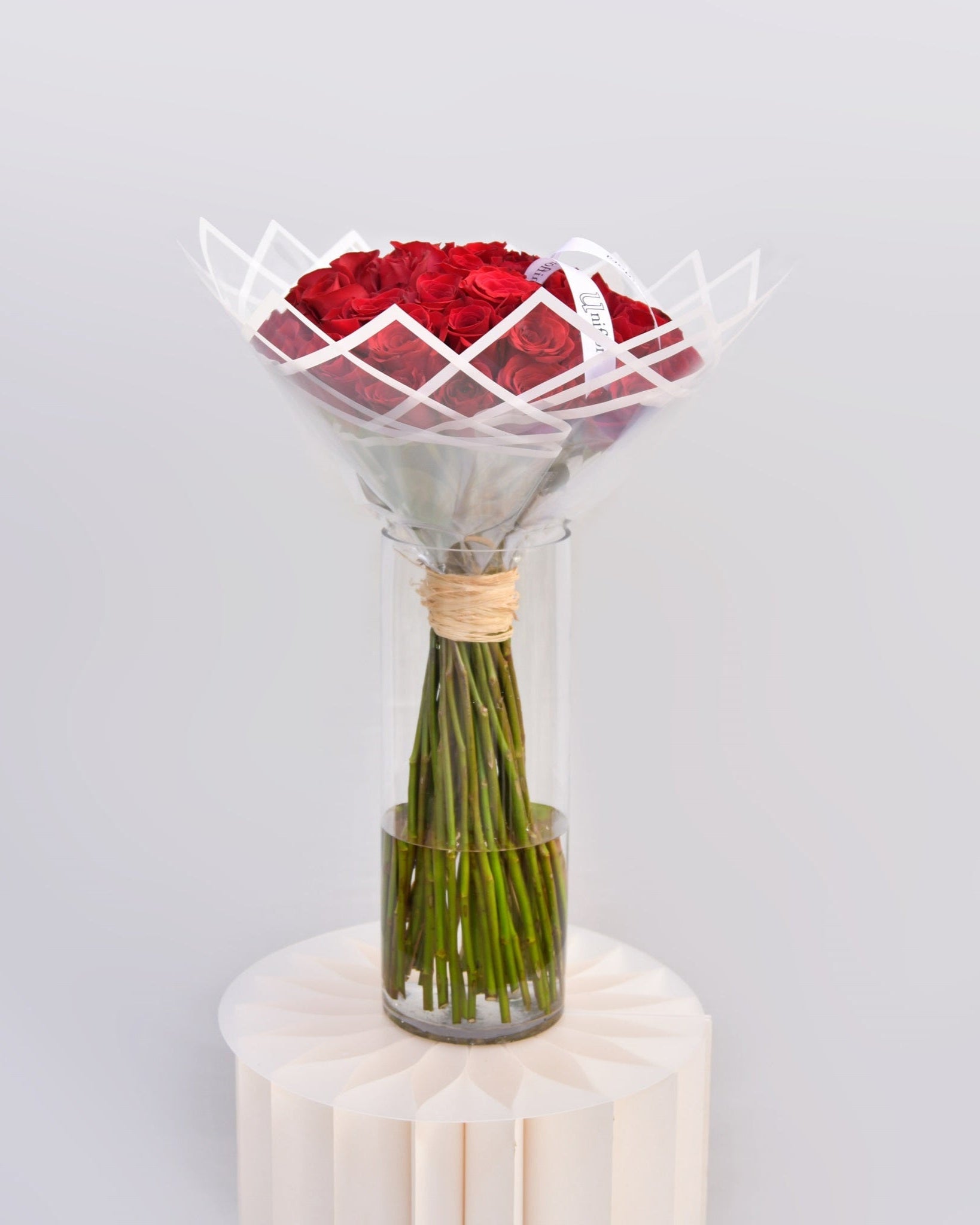 Simply Enchanted Red Roses - Uniflora