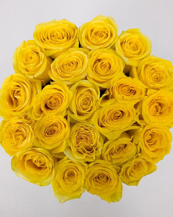 Yellow Roses Box - Uniflora