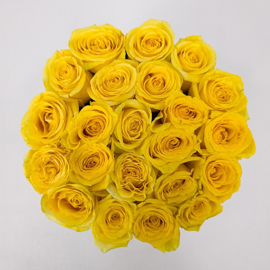 Yellow Roses Box - Uniflora