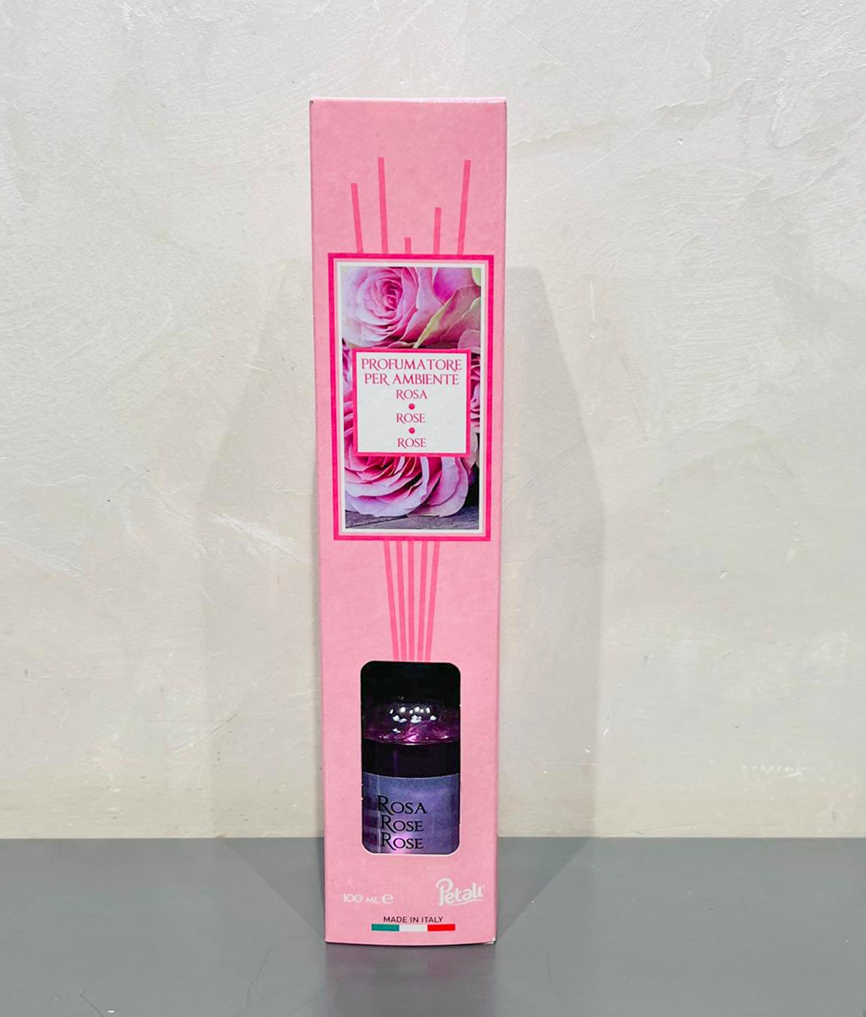 50ml Reed Diffuser PROFUMATORE PER AMBIENTE ROSA - Uniflora