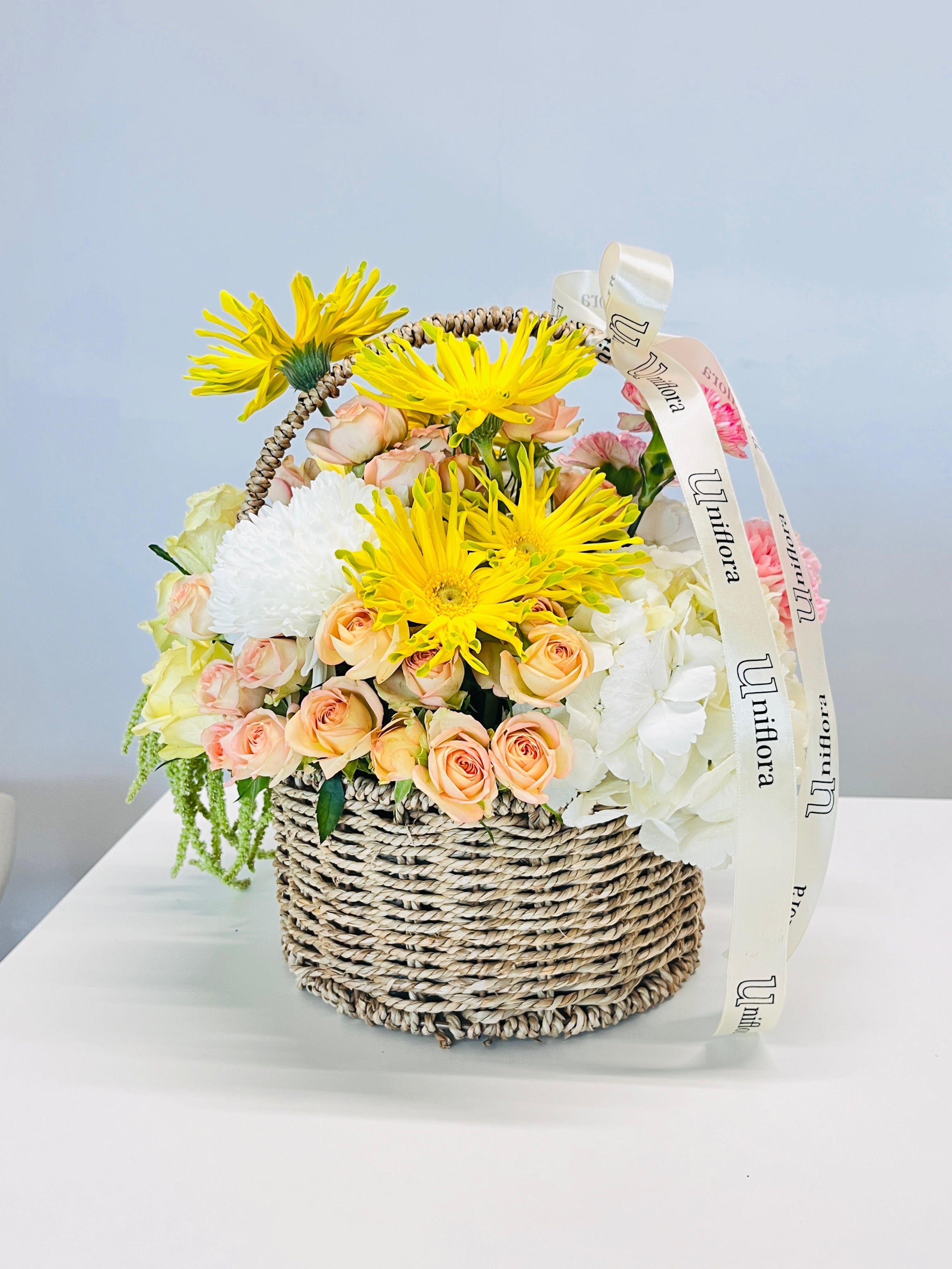 Basket of Peaches - Uniflora
