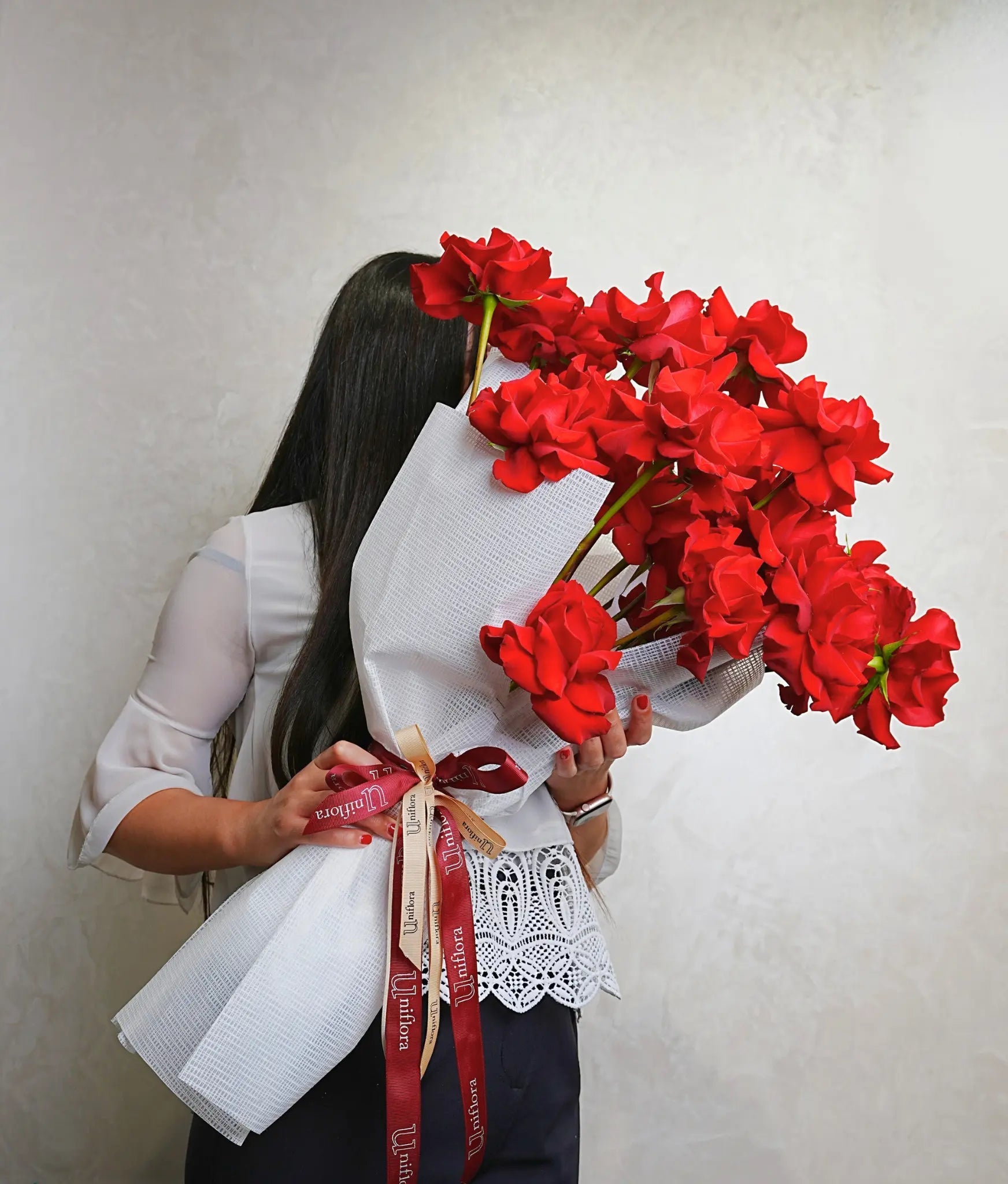 Bloomingdale Red roses - Uniflora
