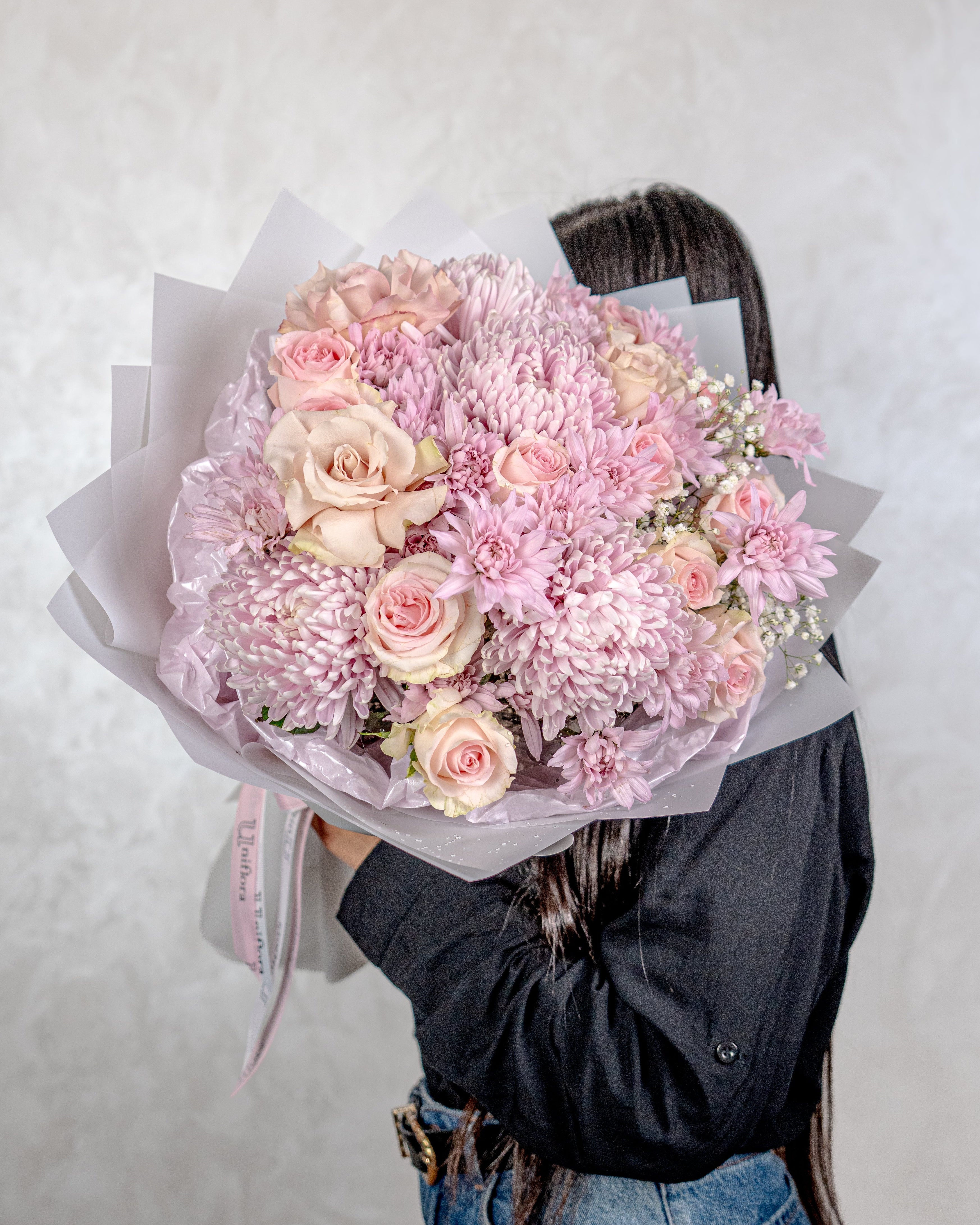 Blush Garden Bouquet - Uniflora