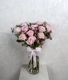 Classic Roses in Vase - Uniflora