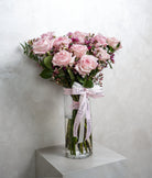 Classic Roses in Vase - Uniflora