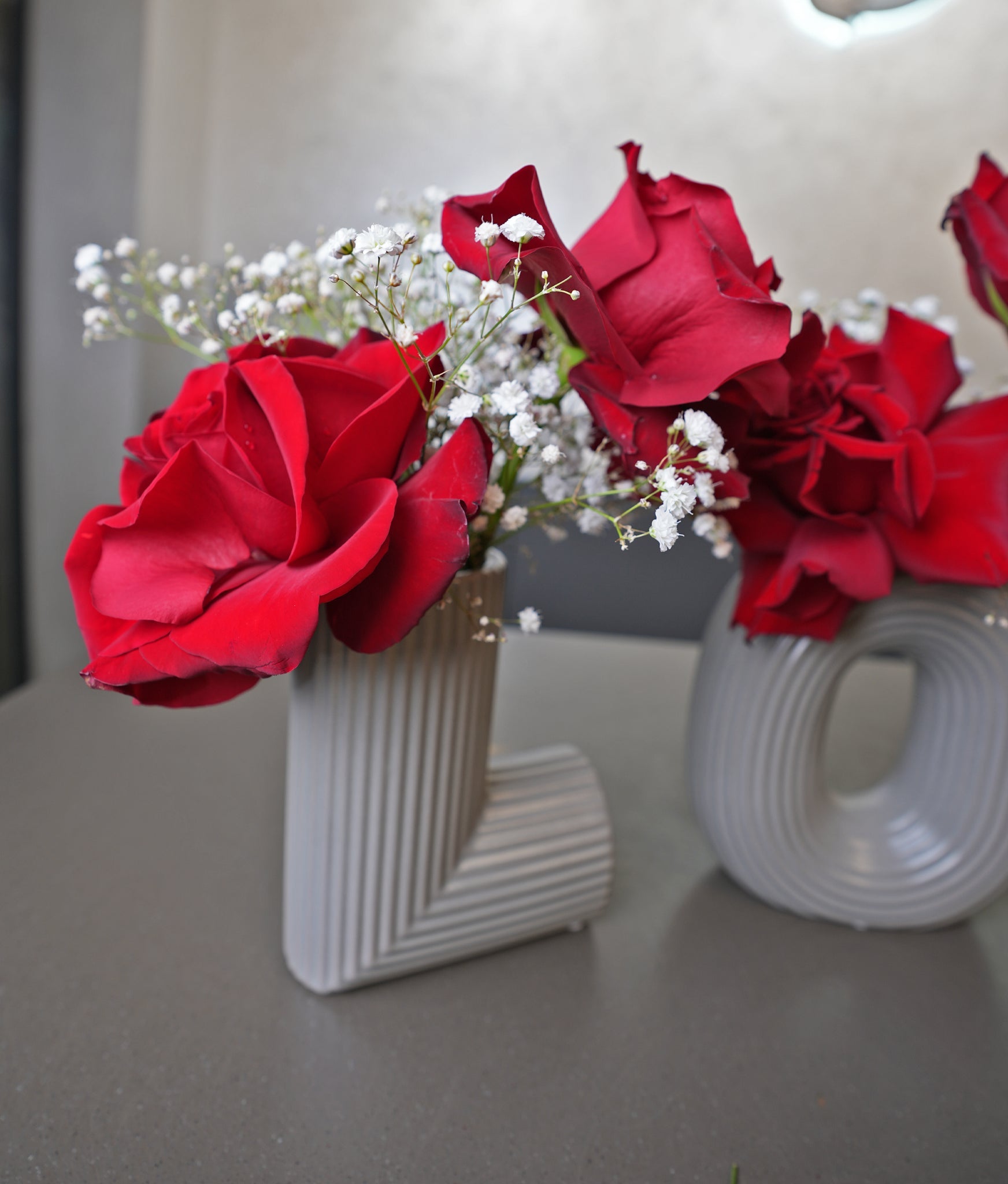 LOVE Rose Vase set - Uniflora