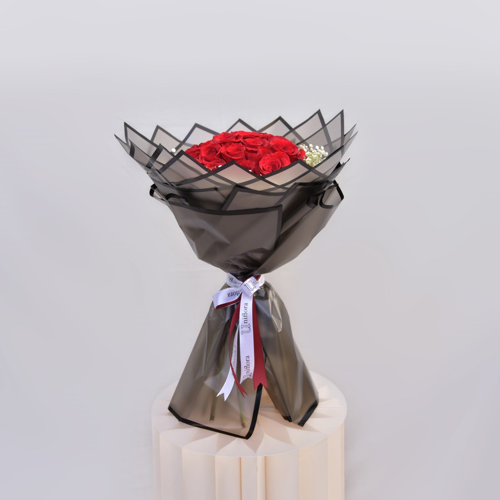 Lovestruck Red Roses - Uniflora