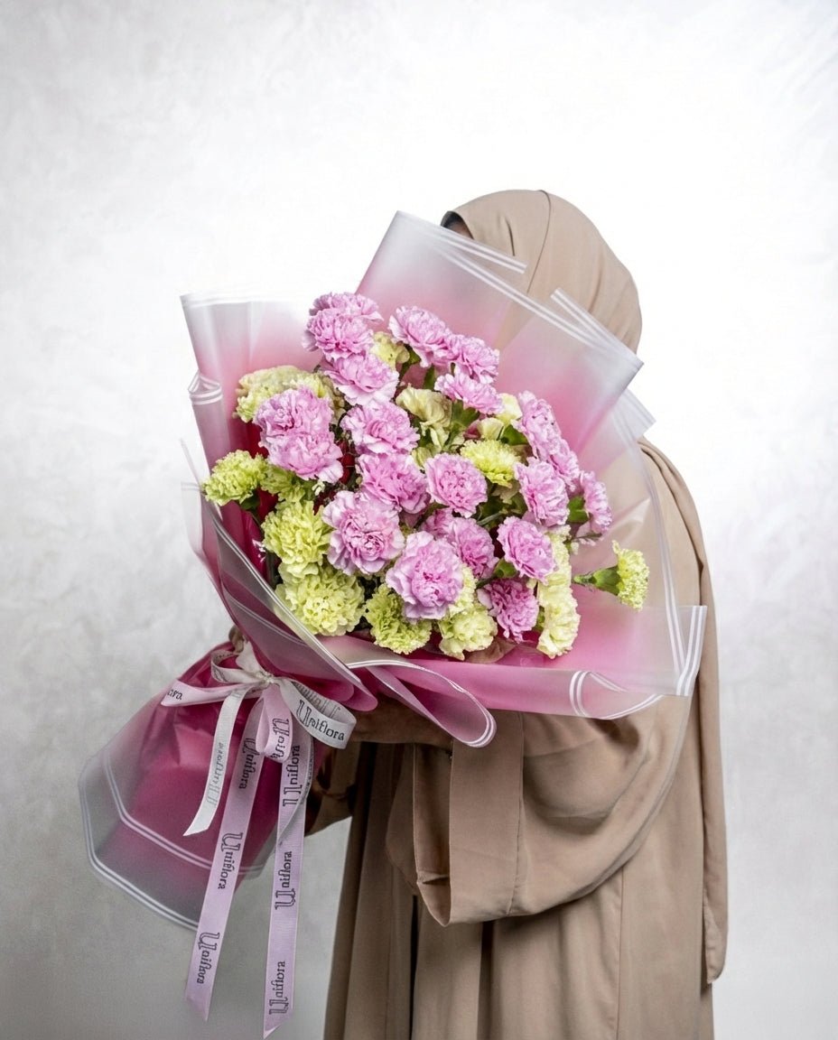 Pink Carnations - Uniflora
