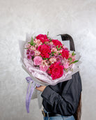 Pink Floyd Rose Bouquet - Uniflora