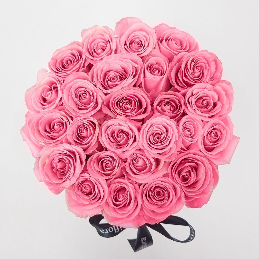 Pink Roses Box - Uniflora