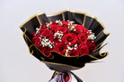 Red Roses Velvet Bliss - Uniflora