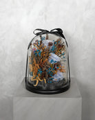 Sea Blue Infinity Rose Dome - Uniflora