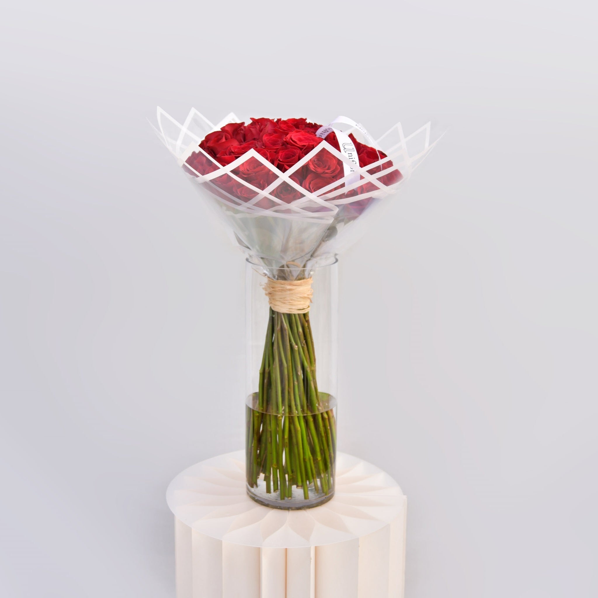 Simply Enchanted Red Roses - Uniflora