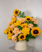 Sunflower & Rose Box - Uniflora
